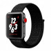 Apple Watch S3 Nike+ Cellular 38mm Space Gray Aluminium Case with Black/Pure Platinum Nike Sport Loop MQL82