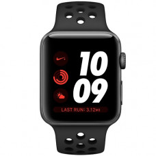 Apple Watch Series 3 Nike+ 42mm GPS Space Gray Aluminum Case with Anthracite/Black Nike Sport Band MQL42RU/A