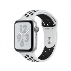 Часы Apple Watch Nike+ Series 4 GPS 44mm Silver Aluminum Case with Pure Platinum/Black Nike Sport Band 