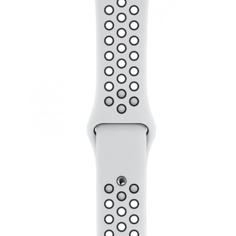Часы Apple Watch Nike+ Series 4 GPS 44mm Silver Aluminum Case with Pure  Platinum/Black Nike Sport Band купить в Москве с доставкой и гарантией