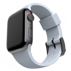 Ремень силиконовый [U] DOT textured Silicone для Apple Watch 38/40 Soft Blue