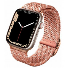 Ремень Uniq ASPEN DE для Apple Watch 41/40/38 розовый