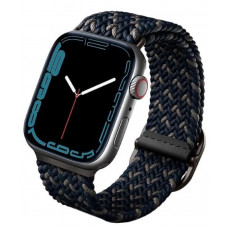 Ремень Uniq ASPEN DE для Apple Watch 45/44/42 синий