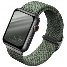 Ремень Uniq ASPEN для Apple Watch 45/44/42 зеленый