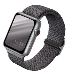 Ремень Uniq ASPEN для Apple Watch 45/44/42 серый