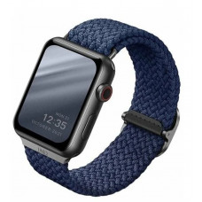 Ремень Uniq ASPEN для Apple Watch 45/44/42 синий