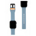 Ремень силиконовый UAG Civilian Strap для Apple Watch 45/44/42мм Slate/Orange