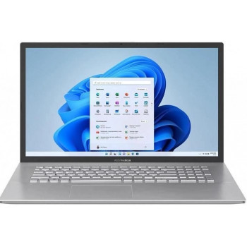 Ноутбук Asus VivoBook 17.3" X712JA-212.V17 i5-1035G/8GB/256Gb/intel UHD Graphics/Серебристый 