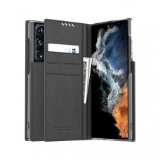 Чехол-книжка Araree Mustang Diary Black для Samsung Galaxy S22 Ultra (Черный)