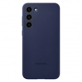 Чехол силиконовый Samsung Silicone Case для Galaxy S23+ (Синий) 