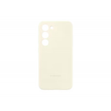 Чехол силиконовый Samsung Silicone Case для Galaxy S23 (Белый) 