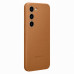 Чехол кожаный Samsung Leather Case Camel для Galaxy S23 (Коричневый)