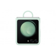 Чехол силиконовый Samsung Silicone Cover with Ring Ocean Green (EF-PF731) для Galaxy Z Flip5 (Зеленый)