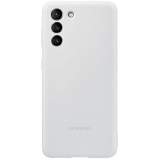 Чехол Samsung Silicone Cover S21 Light Gray Серый (EF-PG991)