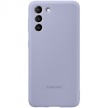Чехол для Samsung Silicone Cover S21 Violet Фиолетовый
