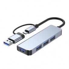 USB HUB разветвитель 4в1 Mivo MH-4011