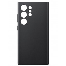 Чехол для Samsung Galaxy S24 Ultra Vegan Leather Case Black 