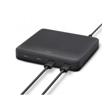 Сетевое зарядное устройство Uniq Surge Mini 100W 4-USB Charging Station Duo Type-C