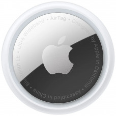 Трекер Apple AirTag для модели iPhone и iPod touch с iOS 14.5 или новее; модели iPad с iPadOS 14.5 или новее белый/серебристый 1 шт.
