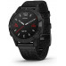 Умные часы Garmin Fenix 6 Sapphire Black DLC with Heathered Black Nylon Band (010-02158-17)