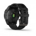 Умные часы Garmin Fenix 7 Sapphire Solar Black DLC Titanium with Black Band