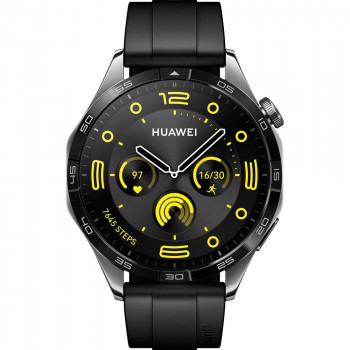 Умные часы HUAWEI WATCH GT4 46mm Active Black (Черный) 