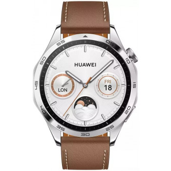 Умные часы HUAWEI WATCH GT4 46mm Classic Brown Leather (Коричневый)