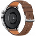 Умные часы HUAWEI Watch 3 Classic, серебристый/коричневая кожа