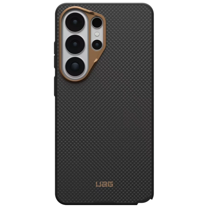 Чехол UAG Fibr Armr Kevlar® для Samsung Galaxy S26 Ultra совместим с MagSafe, цвет черный/бронзовый (Black/Bronze)