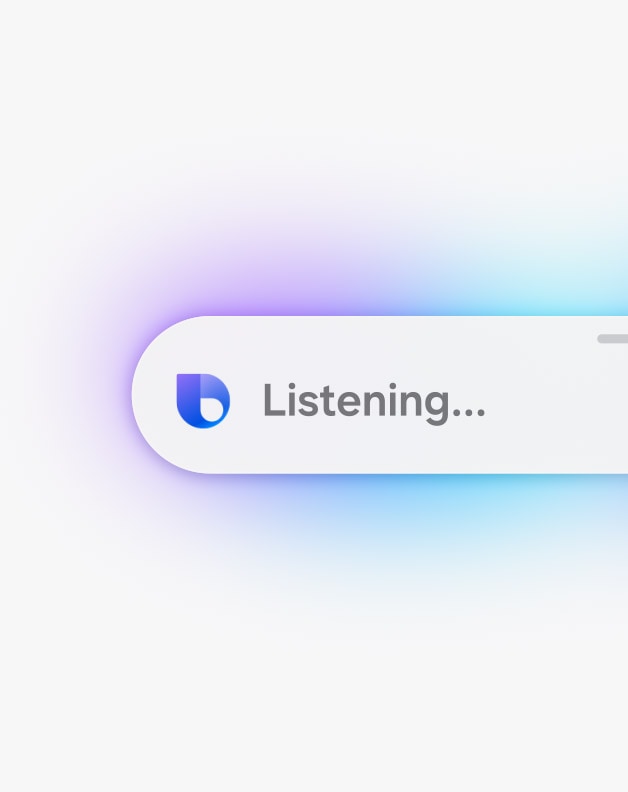 Индикатор голосового ассистента Listening на экране Samsung Galaxy S26 Plus