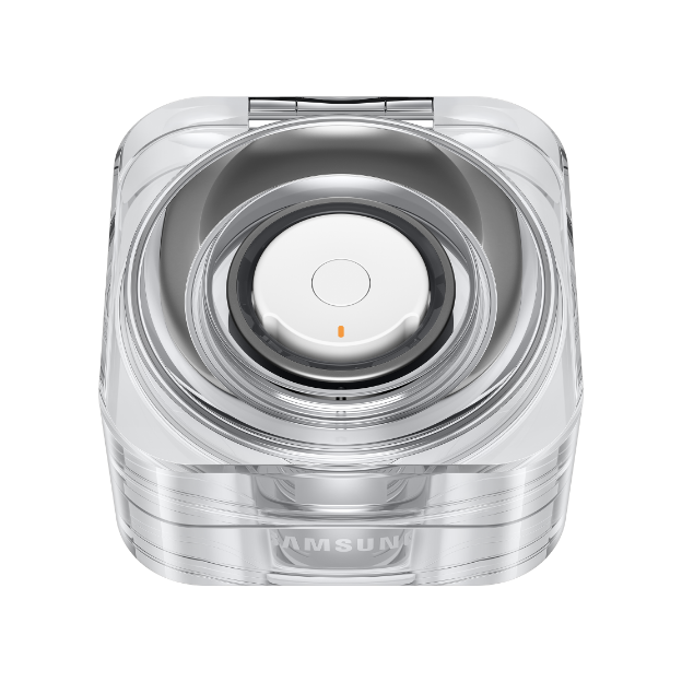 Прозрачный зарядный кейс с кольцом Samsung Galaxy Ring внутри