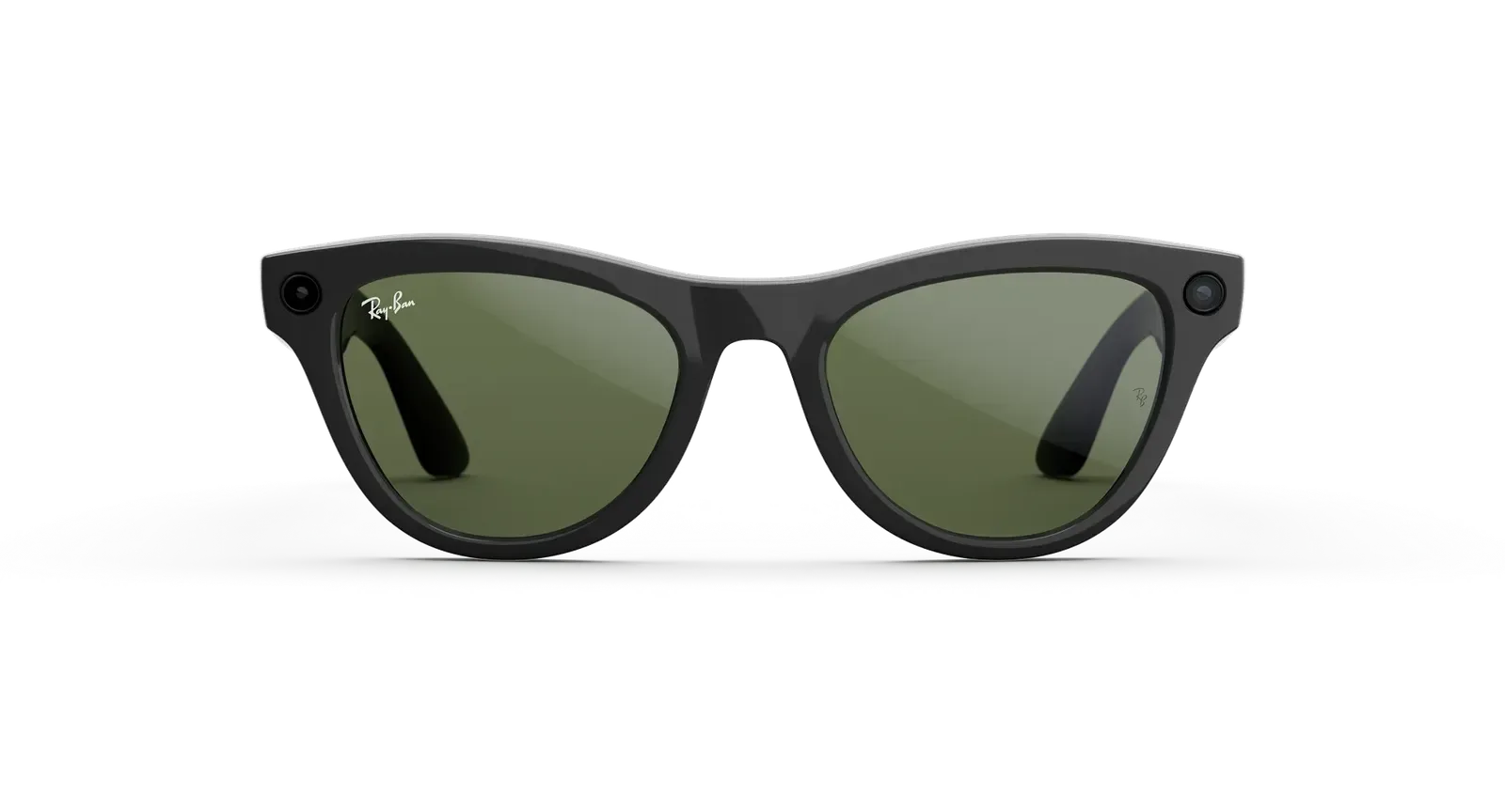 Умные очки Ray-Ban Meta Gen 2 Skyler RW4014, фронтальный вид с двумя камерами на оправе Умные очки Ray-Ban Meta Gen 2 Skyler RW4014, фронтальный вид с двумя камерами на оправе